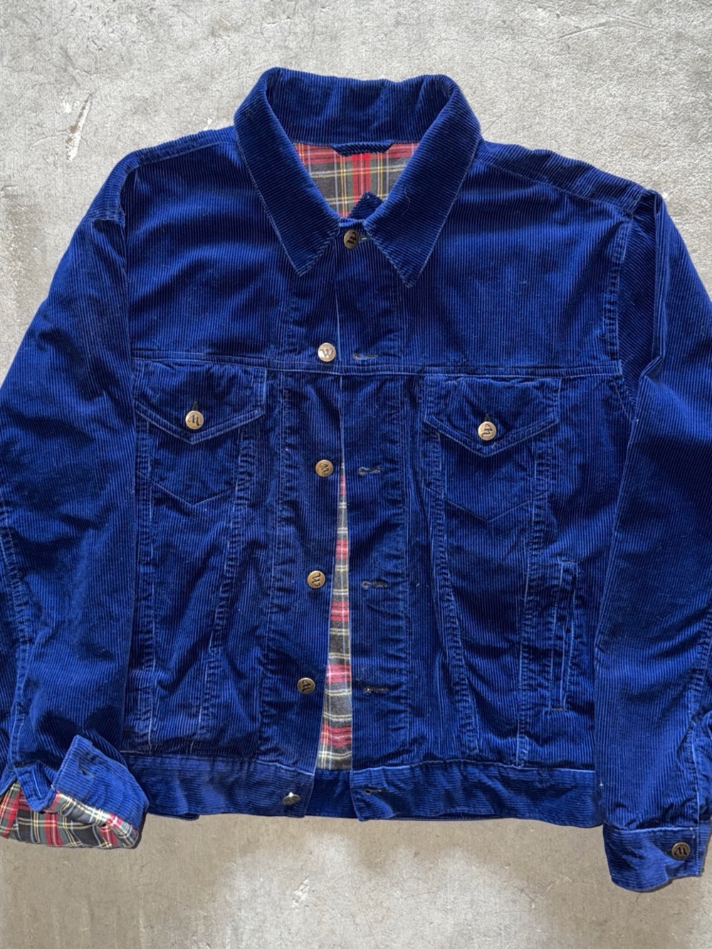 Vintage Corduroy Trucker Jacket